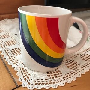 80s Rainbow Mug
